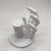 3D-печатный держатель для дезинфицирующего средства для рук в виде демонической руки и оригинальное декоративное изделие для помещений