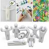 18pcs Meccha Chameleon Figure 4-8cm DIY Colorable 3D Printing Meccha Chameleon Party Game Figures Funny 18 Poses Model Toys