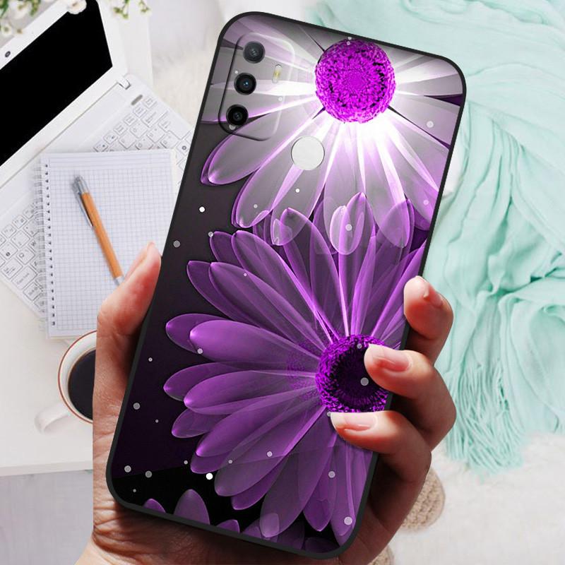 Чехол для OPPO A32 A53 A53S 2020, Чехол для телефона OPPO A15 A15S A35, Силиконовый мягкий задний чехол со львом и волком, Защитный чехол A53 2022