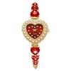 Heart Shape Quartz Watch For Women With Alloy Band And Analog Display Winter