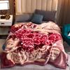 Raschel Autumn and Winter Thick Blanket