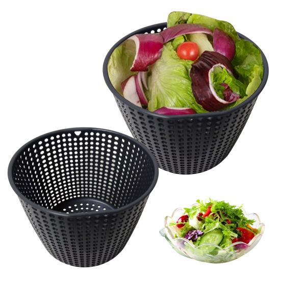 Корзина для готовки в кухонном комбайне, большая емкость, не содержит бисфенол А, простая установка, поворотная сливная корзина для салата для TM5/TM6