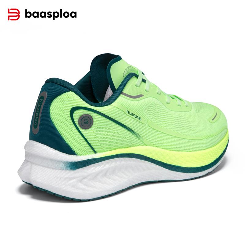 BAASPLOA Мужские кроссовки Carbon Plate мужские легкие амортизирующие нескользящие сетчатые дышащие кроссовки для бега на открытом воздухе брендовые мужские профессиональные кроссовки