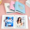 3-дюймовый переплет для фотокарточек K-pop в форме сердца с вырезами, милый фотоальбом, мини-держатель для фотокарточек, книга для коллекционера, переплетная машина Fajas