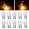 10PCS T20 7443 1891 21/5W Clear Glass Turn Signal Stop Brake Tail Light Bulbs Fit For All Car Models Using 7443 Bulbs Car Light