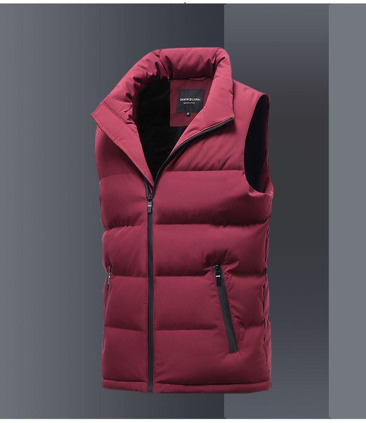 Мужской легкий теплый пуховый жилет «Пугало» - Зимняя молодежная верхняя одежда