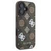 Etui do iPhone 16 Guess Hardcase Peony MagSafe Brązowy