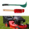 Gardening Tool Set With Brush And Scraper For Lawn Mower Blade And Yard Equipment Cleaning For Grass And Debris Removal