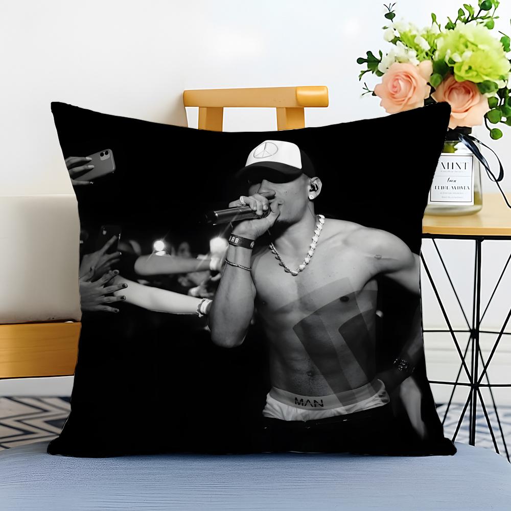 OOmar Courtz Cushion Cover Washable Linen Pillowcase Soft for Sofa Bed Cozy Home Room Decor
