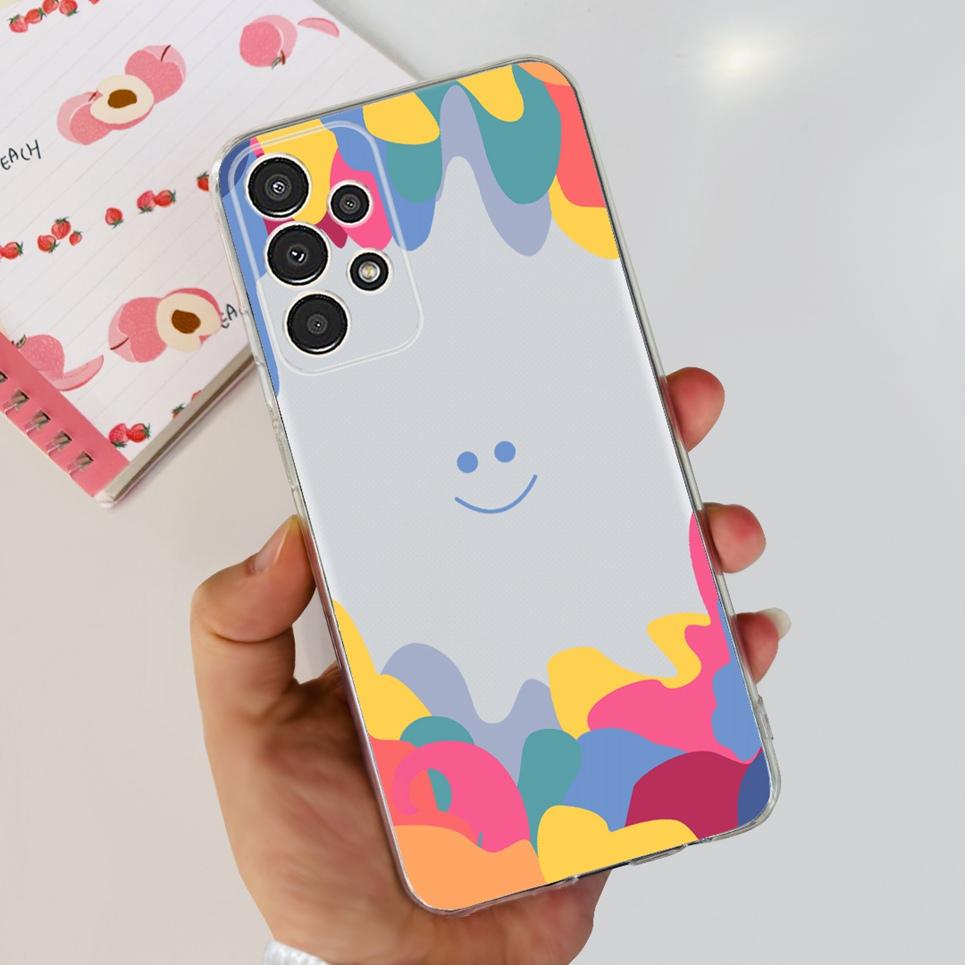 For Samsung A13 M13 M23 M33 Galaxy Case Flowers Butterfly Astronaur Phone Case Back Cover Soft Bumper Samsung Galaxy A13 M23 Bag