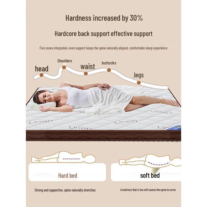 Foldable Natural Coconut Palm Mattress