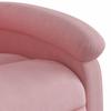 Massage Chair Pink Velvet