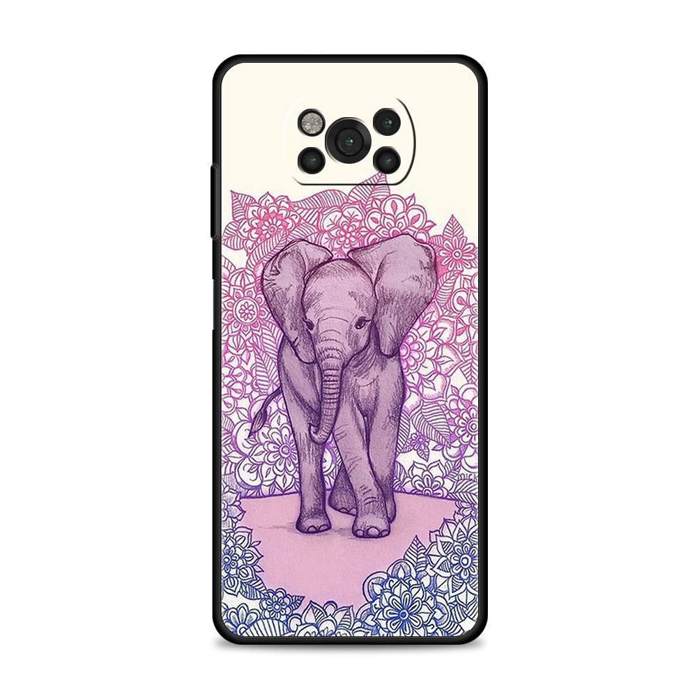 Чехол для Xiaomi Poco X3 X4 NFC M3 M4 Pro 5G Mi 11 lite 11T 9T 12 10T 11E Note10, чехол для телефона Мандала Чакра Йога