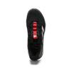 adidas Cloudfoam Амортизация Дышащие Легкие Низкие Ходьба Обувь Унисекс Черный Серебристый Красный KJ5918