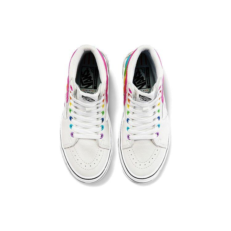 Sk8 Flour Shop x Sk8 Super ComfyCush Vans-Hi 'Радуга' VN0A54EU2N7