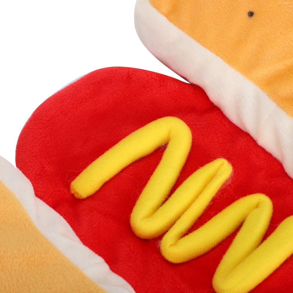 Full Body Shaped Burger Pet Outfit Multi Size Option Halloween Cat Dog Costume  Festival Cosplay