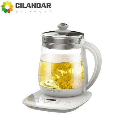 220 В Jiuyang health pot многофункциональный цветочный чайник стеклянный чайник для тушения чая 1.5 л портативная мини мультиварка для приготовления чая десерта