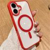 Модный прозрачный магнитный чехол для беспроводной зарядки Magsafe для iPhone 16 15 14 Plus 13 12 Mini 11 Pro Max XS Max XR акриловый чехол