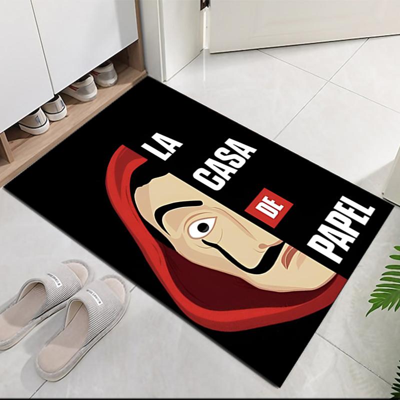 La Casa De Papel Printed Carpetrugfor Office Chair Living Room Bedroom Kitchen Room Decor Gifts