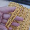 15mm Widened Herringbone Lantern Edge Lace Belt - Centipede Design Clothing Accessory