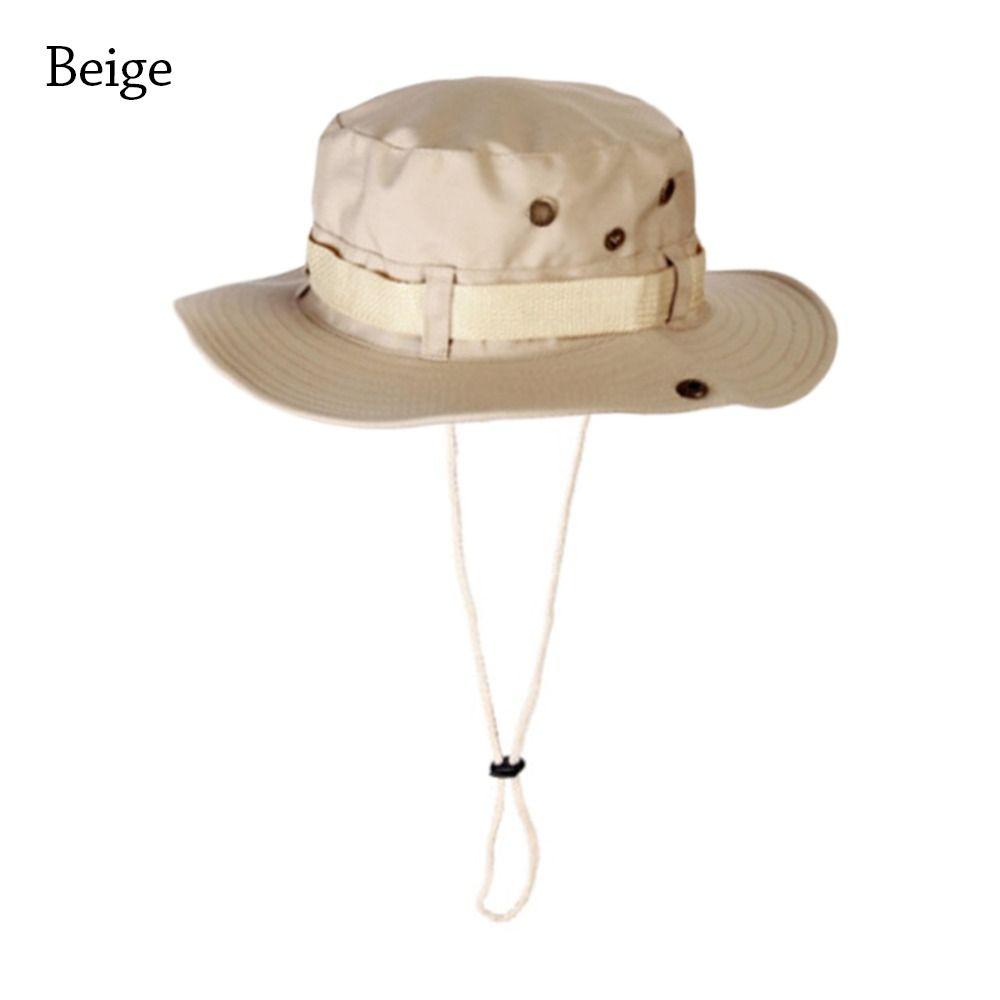 Breathable Bucket Hat Anti-UV Panama Cap Fashion Fishing Cap Mountaineering