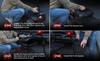 Elderly Electric Four Wheel Scooter S1 Sport Foldable Four Wheel Electric Scooter 300W 12AH Advanced Mobile Bicycle Red