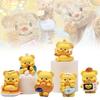 Adorable Butter Bear Figurine Creative Blind Box Collectible Cute Dessert Decor