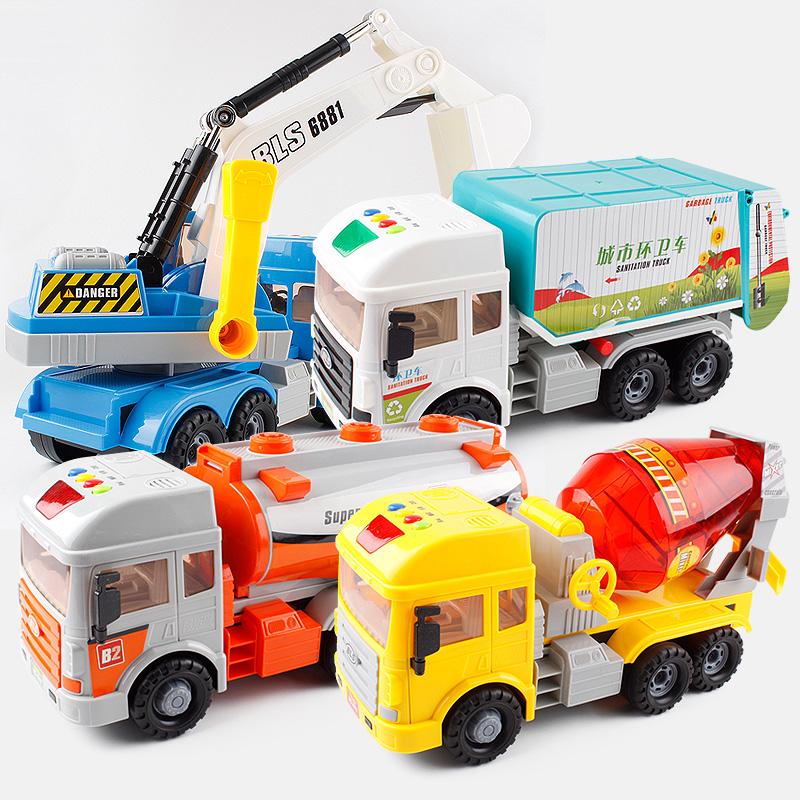 Children's Engineering Vehicle Toy Set