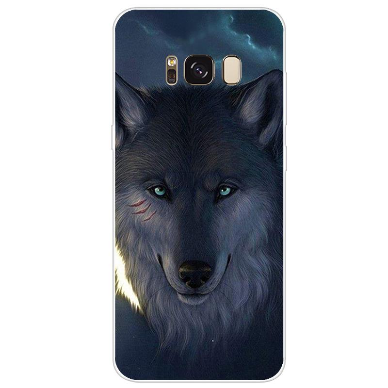 Чехол для Samsung Galaxy S8 Plus, силиконовый чехол, милый мягкий чехол из ТПУ для Samsung Galaxy S8 S 8 Plus, чехол-бампер для телефона S8Plus Coque