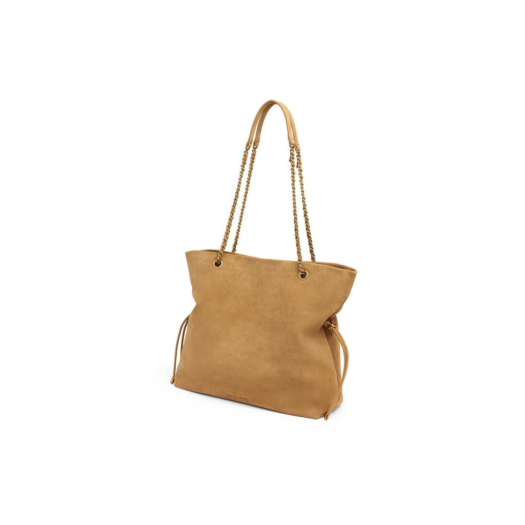 Charles & Keith Large Capacity Drawstring Tote Bag Women Tote Bags Sahara-Sand CK2-20782654-1