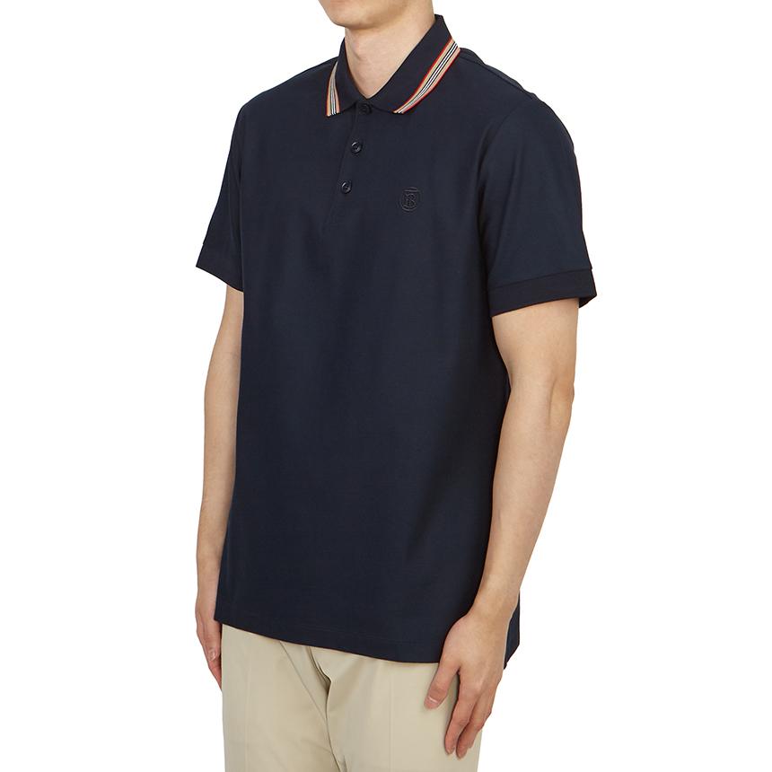 Burberry SS24 Polo Shirt Men's Marine Blue 80840191