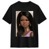 Distressed Doll Face Meme Cotton T Shirt For Adult Summer Y2K Funny T Shirts Hipster Tee Shirt Oversized Cheap Tops