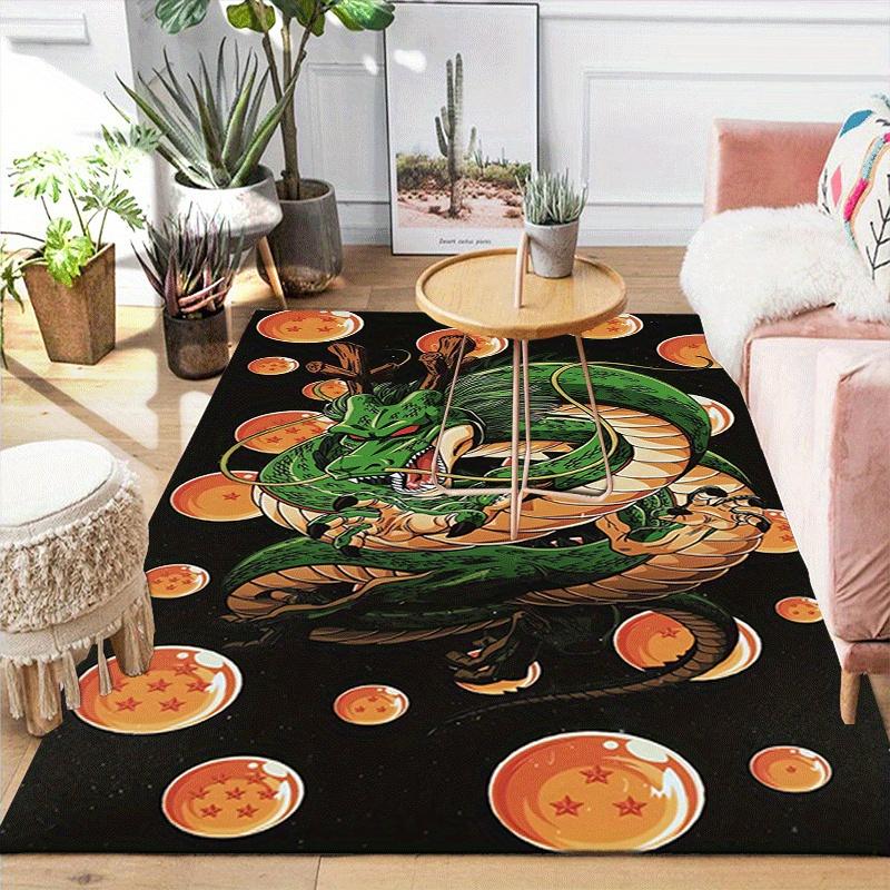 1pc Dragon Pattern Area Rug, Anti slip Non Shedding Stain Resistant Carpet
