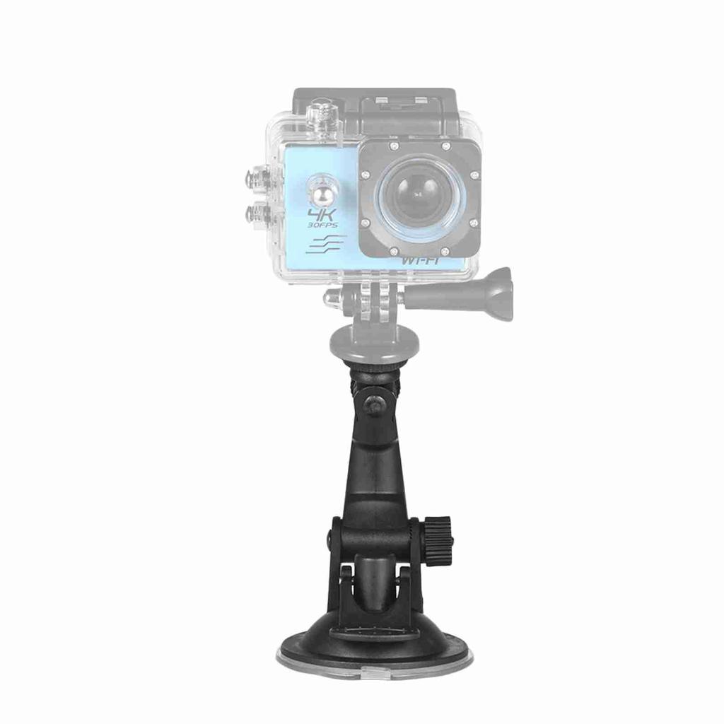 Action Camera Accessories Car Suction Cup Mount + Tripod Adapter for 7 6 5 4 YI