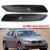 For BMW F10 5 Series 2011-2016 Car Fender Side Marker Light Smoke Black Front Side Maker Parking Lights Trim