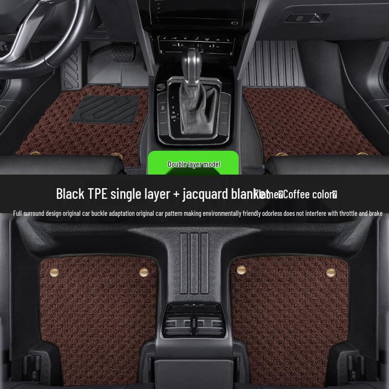 Skoda Octavia Pro Waterproof TPE Car Floor Mats for Models 2016-2025