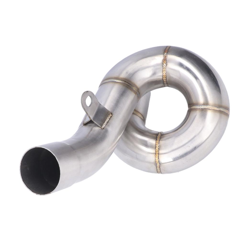 Выхлопная средняя труба Slip On из нержавеющей стали, модификация, замена для Ninja ZX6R ZX636 2009‑2021