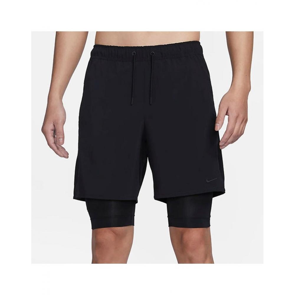 Nike Шорты Dry Fit Unlimited 7 дюймов 2 в 1 универсальные шорты Dv9335 010 S2407