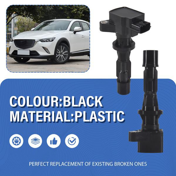 Катушка зажигания: Совместимо с Mazda 3, 6 GH8, MX-5, CX-7 - Комплект из 4 штук (L3G218100A, 6M8G12A366)