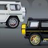1:Металлическая модель Mercedes-Benz G-Wagen AMG G63 на инерционном механизме, масштаб 1:24, сплав, цвет: розовый