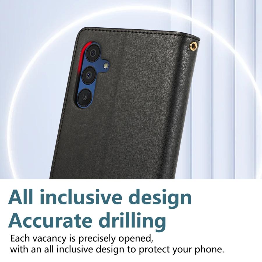 Элегантный стеганый чехол для телефона из синтетической кожи с роскошной металлической пряжкой и многофункциональным кошельком для iPhone, Samsung, Xiaomi, Google