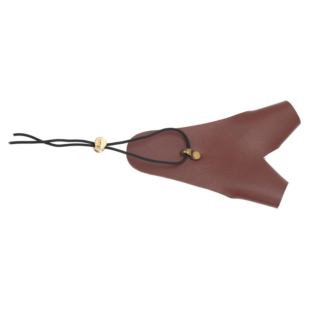 Защита руки для стрельбы из лука Кожа PU Перчатка-защита руки для стрельбы из лука для традиционной стрельбы из лука на открытом воздухе