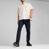 Puma Рубашка Porsche Legacy Crew Letter Print Casual Breathable с коротким рукавом для мужчин, рубашки High-Mountain-Snow 624571-02