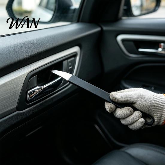 Durable Car Panel Remover Trim Removal Tool Stainless Steel Extra Hard Pry Bar Safe Interior Disassembly for Door Clip Navigation Dash Kit Dashboard