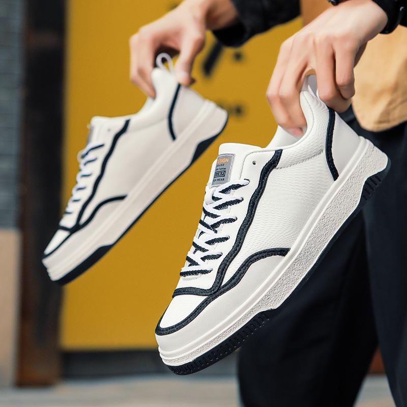 Новая низкая повседневная обувь мужская обувь микрофибра модная универсальная ретро нишевая обувь для скейтборда ins обувь простой стиль