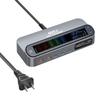 Многопортовая настольная зарядная док-станция USB C с интеллектуальной подачей питания 140 Вт PD3.1 Быстрая зарядка для офисных и игровых комплектов