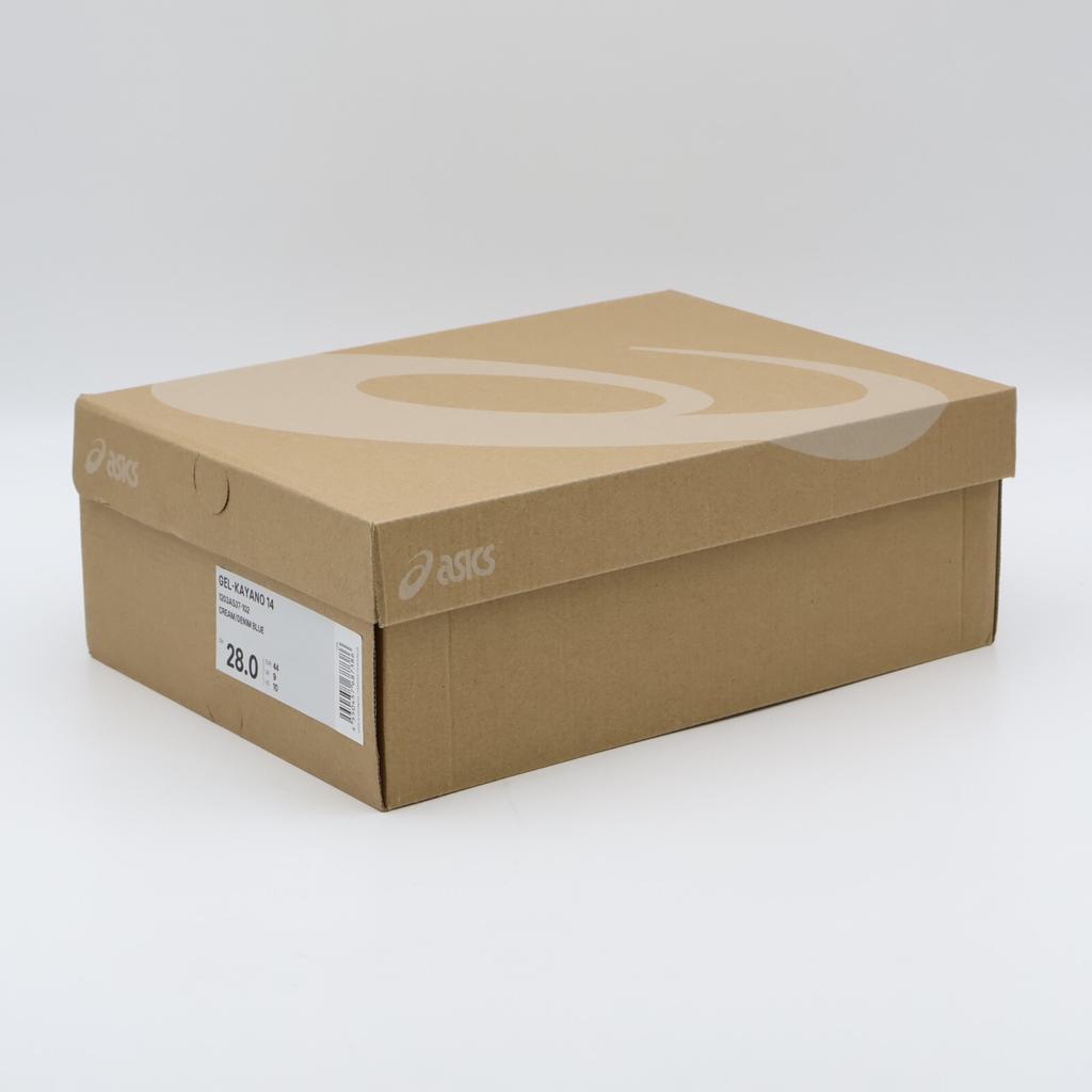 1203A537-102 Asics Gel-Kayano 14 Кремовый Джинсовый Синий (Мужской)