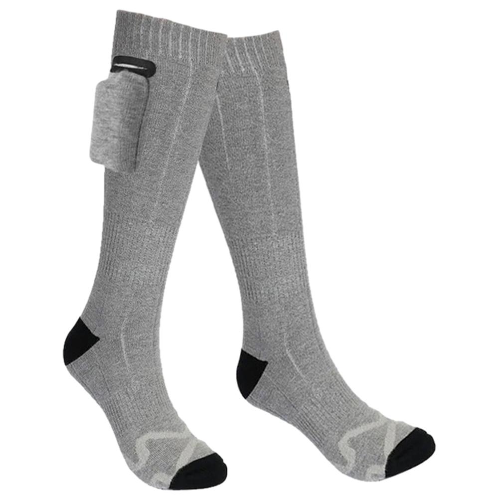 Unisex Electric Heated Socks Breathable Warmer Stockings Washable Rechargable for Outdoor Camping Hiking