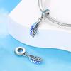 Fine Charms 925 Silver Color Feather Butterfly Magical Mask Charms Beads Fit Diy 925 Bracelet Fine DIY Jewelry Gift