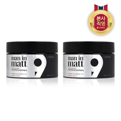 Elastine Men Матовый воск сильной фиксации 80 г x 2, 160 г, 1